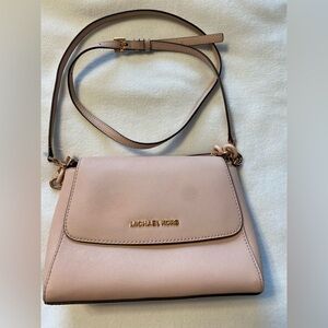 Blush Pink Michael Kors Crossbody with top handle